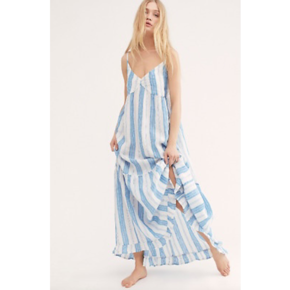 chinese dress ladies Free People Free-est Isabella Maxi Long Dress – White Chocolate Couture